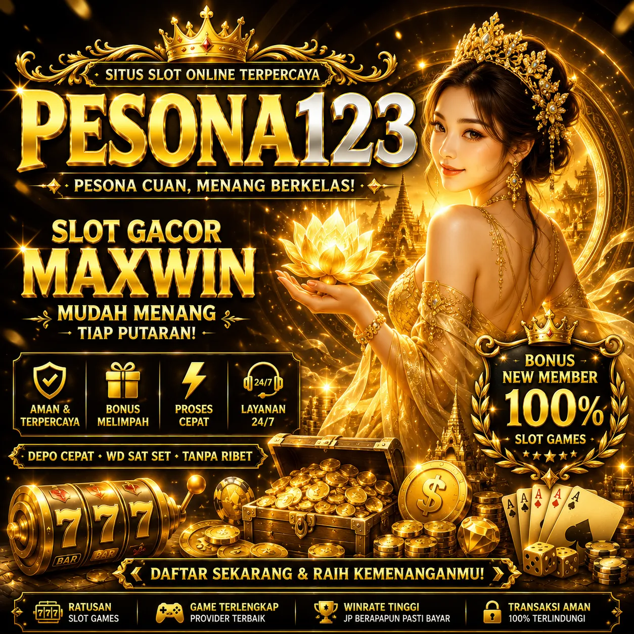 PESONA123 Banner